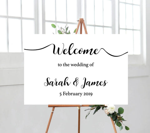 Wedding Welcome Signs