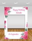 Pink Peony Birthday InstaFrame