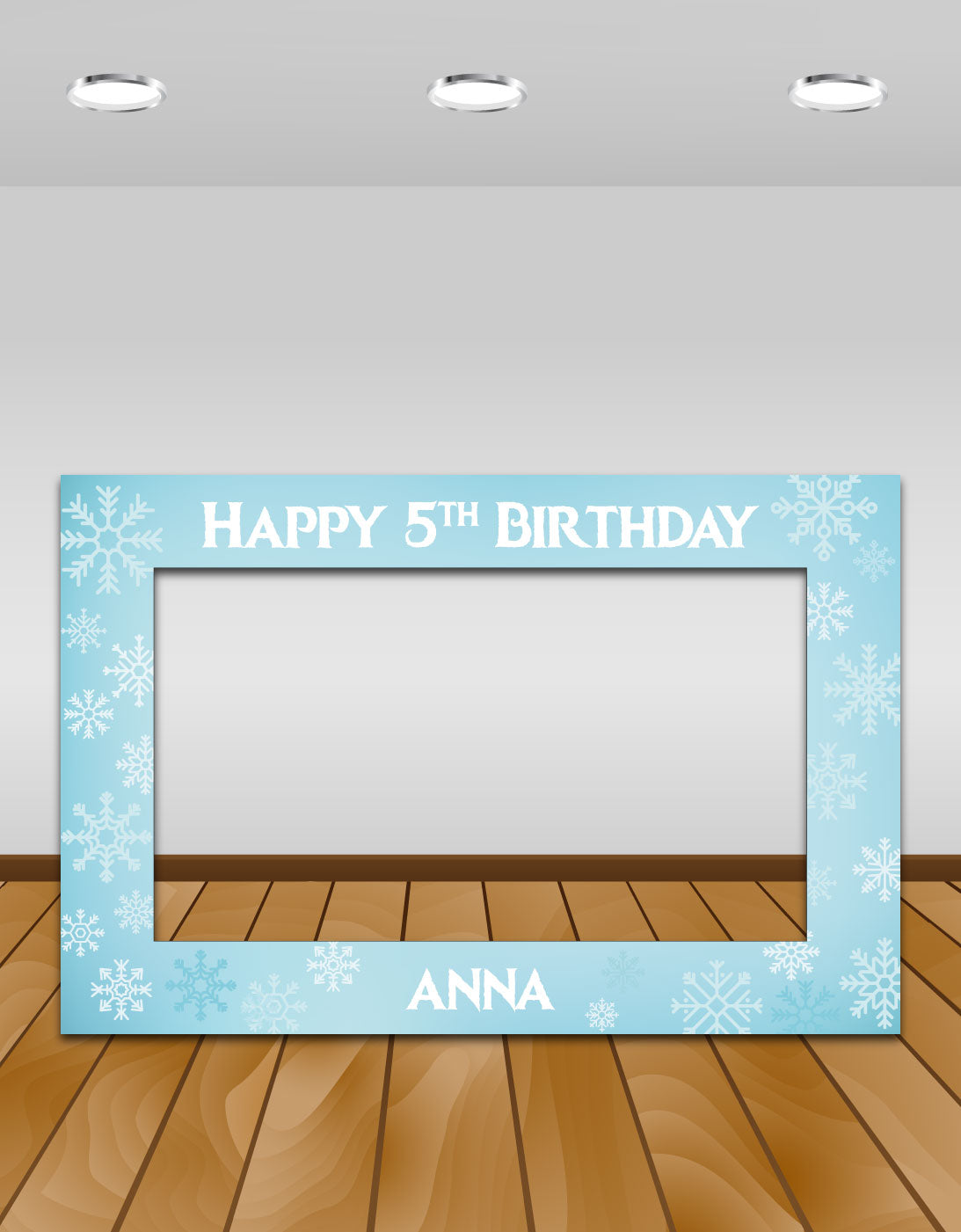 Frozen InstaFrame- Selfie Frame or Instagram Photo Prop Frame ...