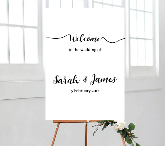 Welcome Signs - For Weddings, Birthdays, Baby Showers, Engagements etc ...