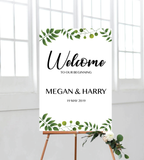 Garden Welcome Sign - Portrait