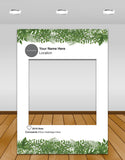 Green Leaves/Jungle Instagram photo frame prop or selfie frame